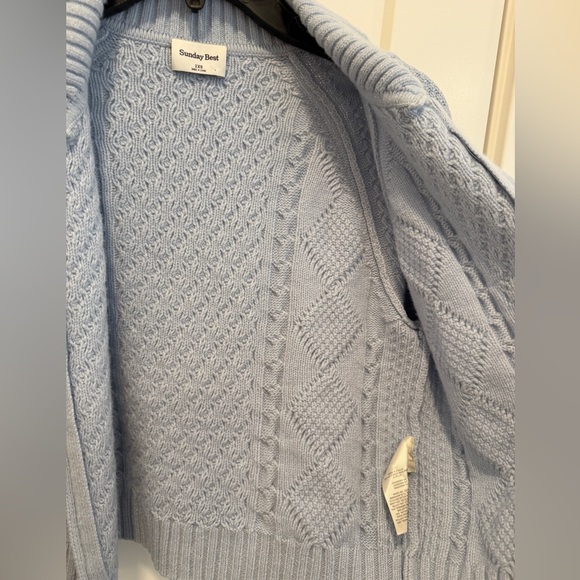 Aritzia Sunday Best zipper cardigan - Picture 9 of 10